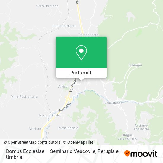 Mappa Domus Ecclesiae – Seminario Vescovile