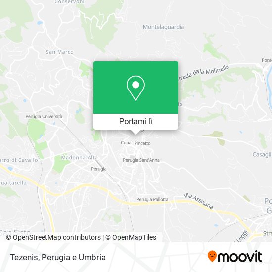 Mappa Tezenis