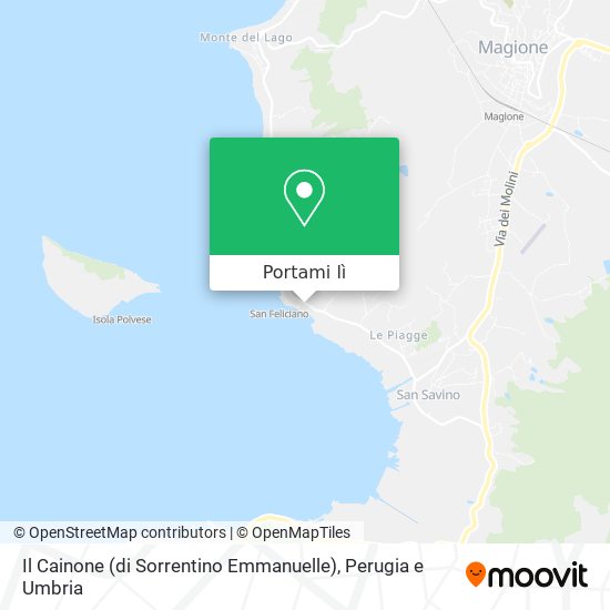 Mappa Il Cainone (di Sorrentino Emmanuelle)