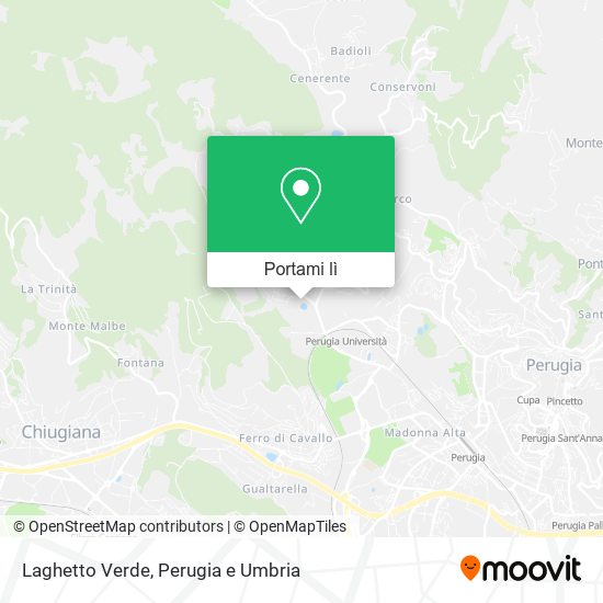 Mappa Laghetto Verde