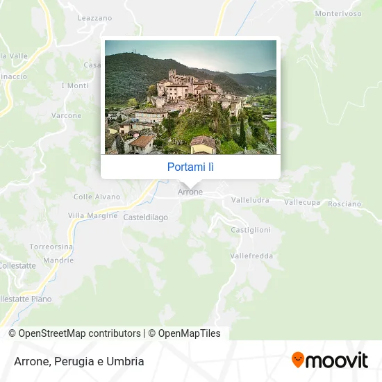 Mappa Arrone