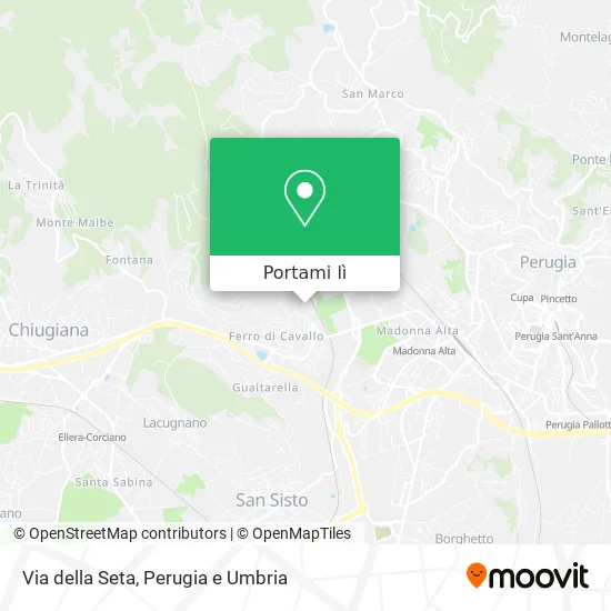 Mappa Via della Seta