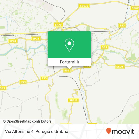 Mappa Via Alfonsine 4