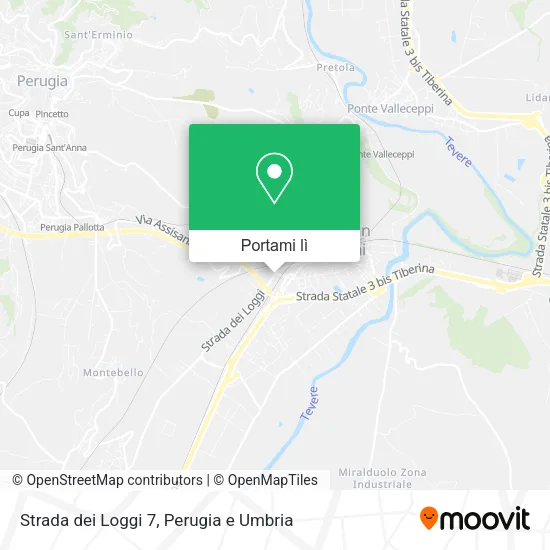 Mappa Strada dei Loggi 7