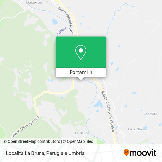 Mappa Località La Bruna