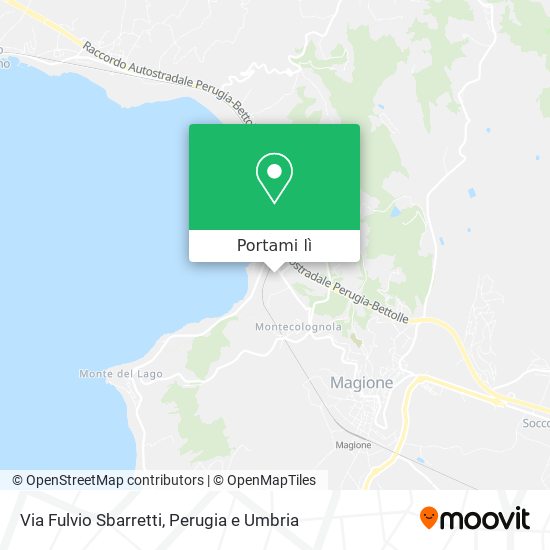 Mappa Via Fulvio Sbarretti