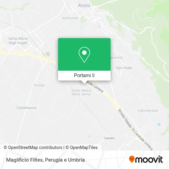 Mappa Maglificio Filtex