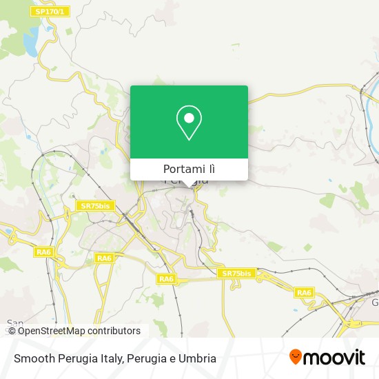 Mappa Smooth Perugia Italy