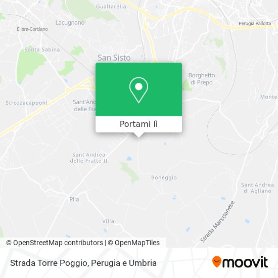 Mappa Strada Torre Poggio
