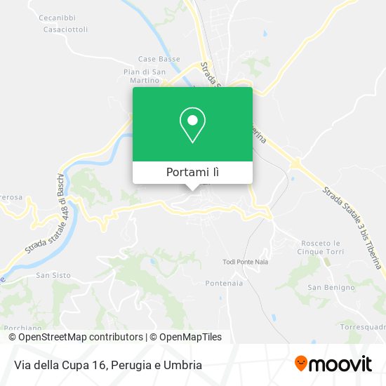 Mappa Via della Cupa 16