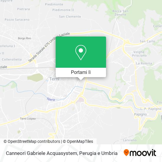 Mappa Canneori Gabriele Acquasystem