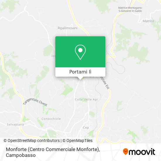 Mappa Monforte (Centro Commerciale Monforte)