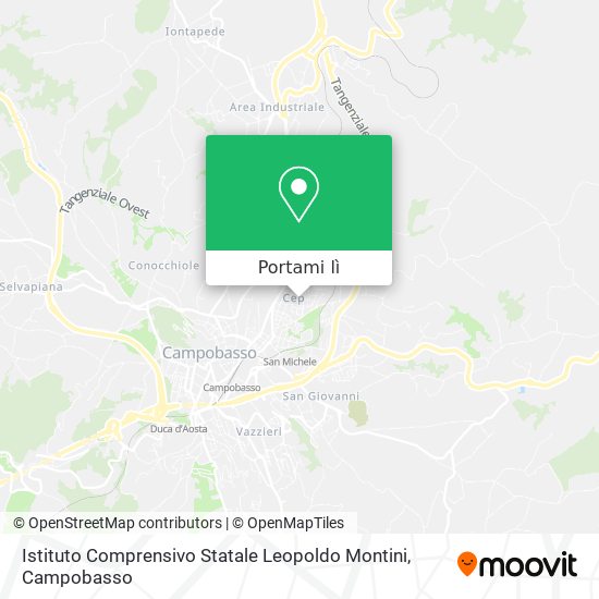 Mappa Istituto Comprensivo Statale Leopoldo Montini