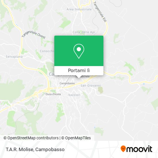 Mappa T.A.R. Molise