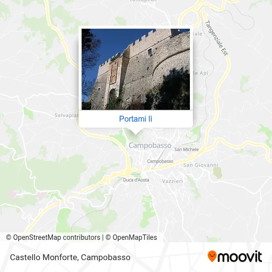 Mappa Castello Monforte