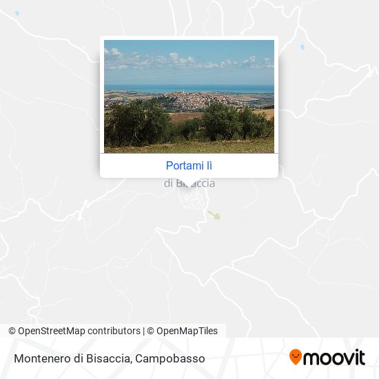 Mappa Montenero di Bisaccia