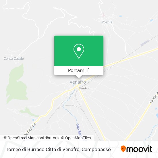 Mappa Torneo di Burraco Città di Venafro