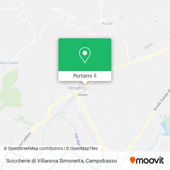 Mappa Sciccherie di Villanova Simonetta