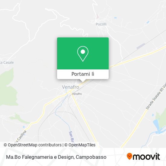Mappa Ma.Bo Falegnameria e Design