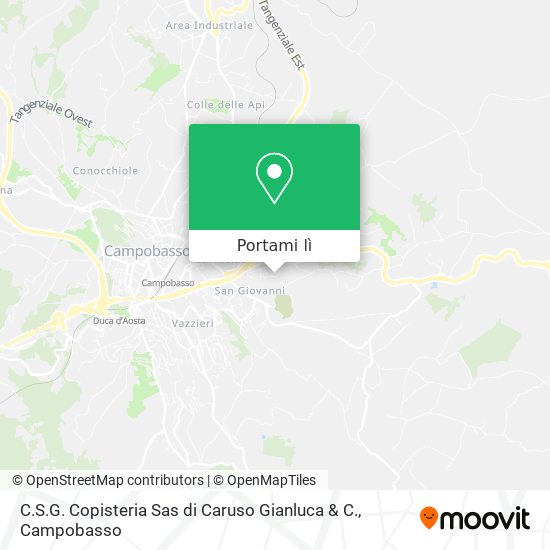 Mappa C.S.G. Copisteria Sas di Caruso Gianluca & C.