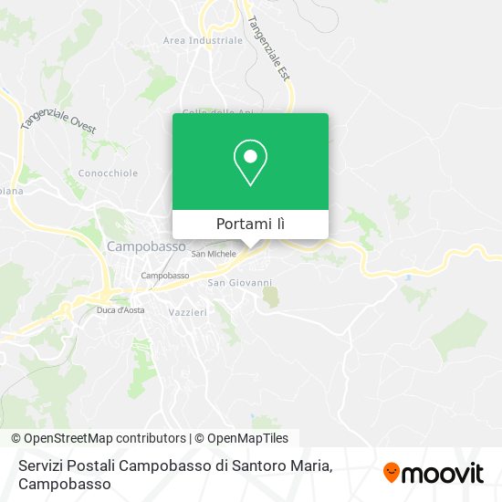 Mappa Servizi Postali Campobasso di Santoro Maria