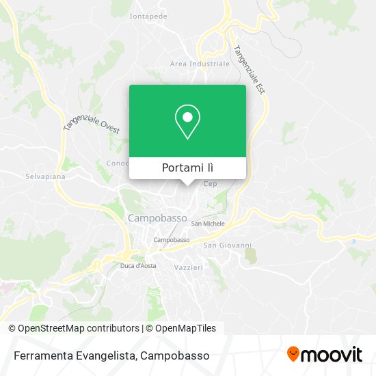 Mappa Ferramenta Evangelista