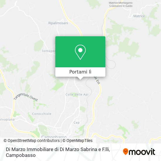 Mappa Di Marzo Immobiliare di Di Marzo Sabrina e F.lli