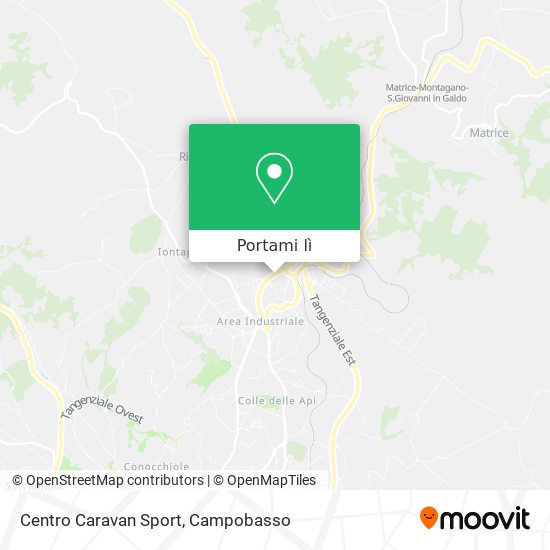 Mappa Centro Caravan Sport