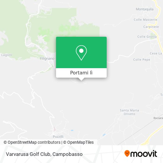 Mappa Varvarusa Golf Club