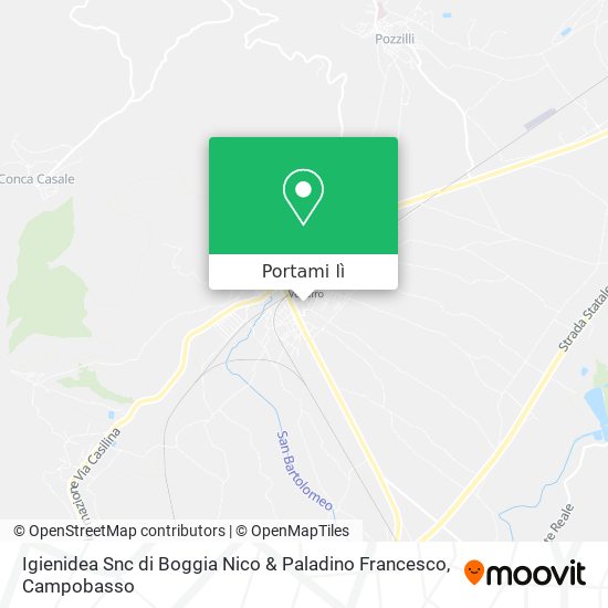 Mappa Igienidea Snc di Boggia Nico & Paladino Francesco