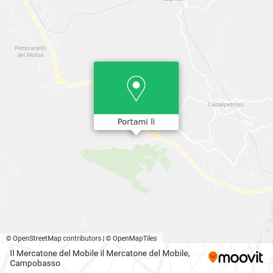 Mappa Il Mercatone del Mobile il Mercatone del Mobile