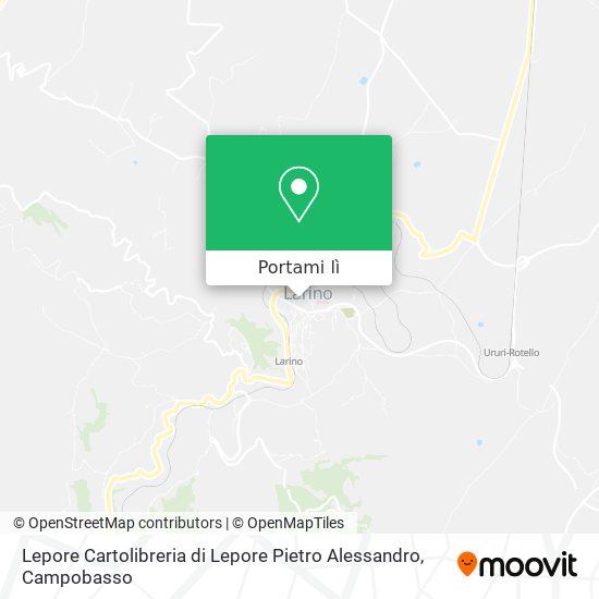 Mappa Lepore Cartolibreria di Lepore Pietro Alessandro