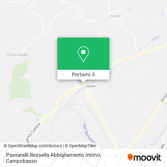 Mappa Passarelli Rossella Abbigliamento Intimo