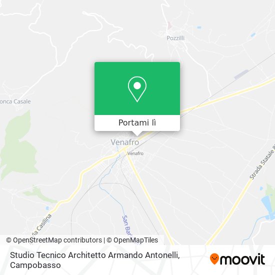 Mappa Studio Tecnico Architetto Armando Antonelli