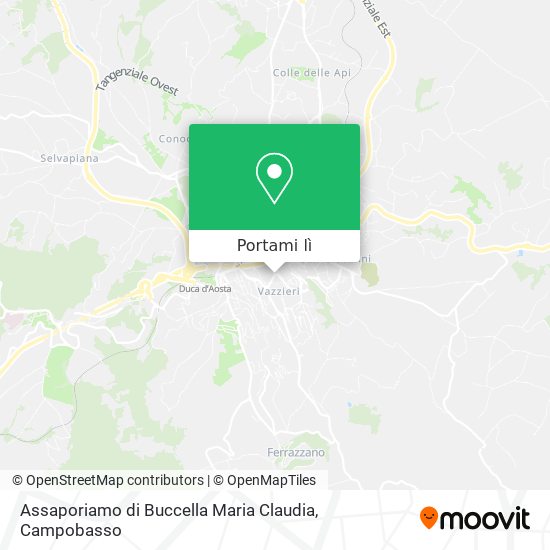 Mappa Assaporiamo di Buccella Maria Claudia