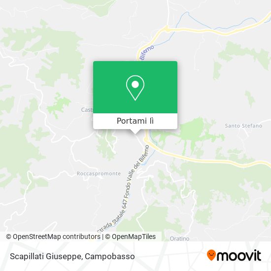 Mappa Scapillati Giuseppe