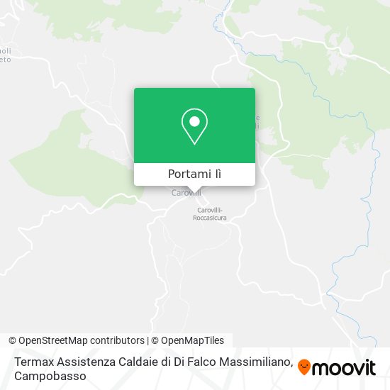 Mappa Termax Assistenza Caldaie di Di Falco Massimiliano