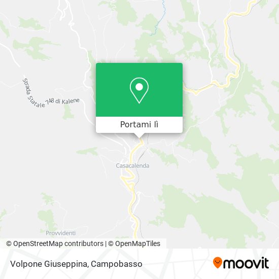 Mappa Volpone Giuseppina