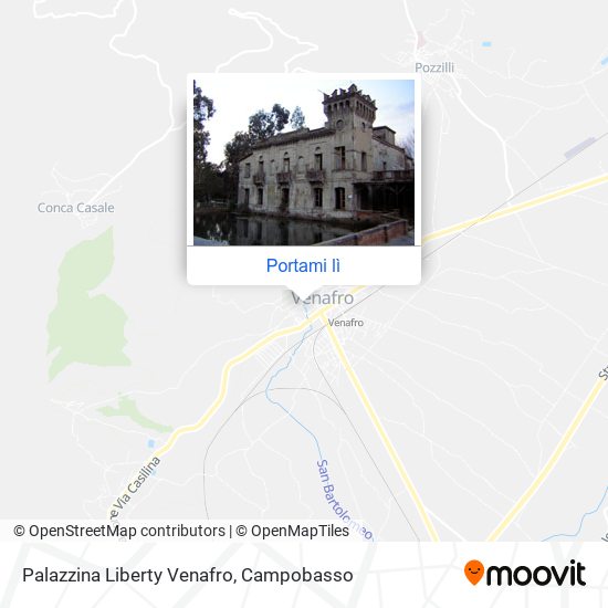 Mappa Palazzina Liberty Venafro