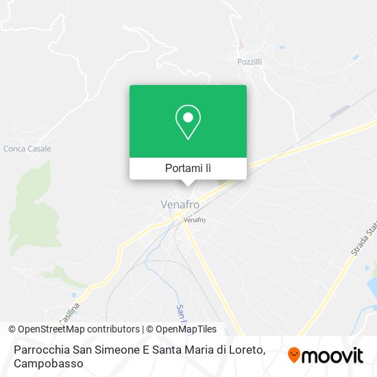 Mappa Parrocchia San Simeone E Santa Maria di Loreto