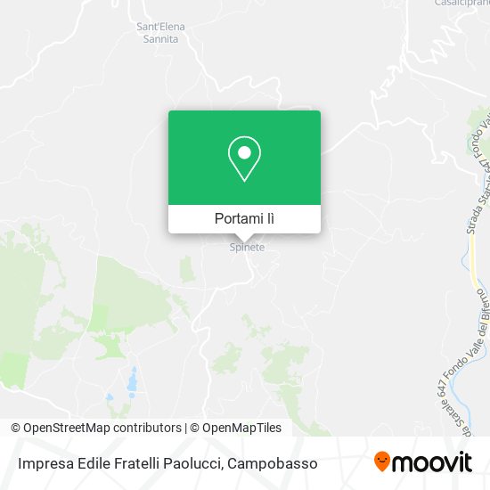 Mappa Impresa Edile Fratelli Paolucci