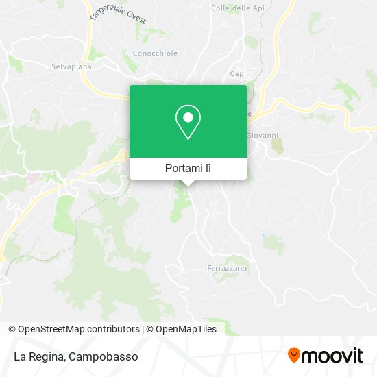 Mappa La Regina