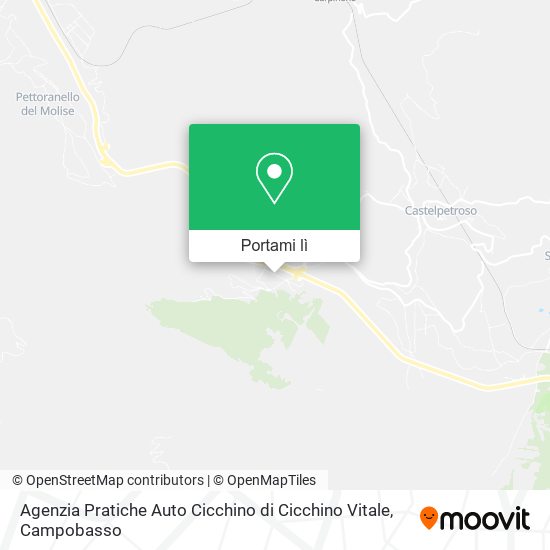 Mappa Agenzia Pratiche Auto Cicchino di Cicchino Vitale