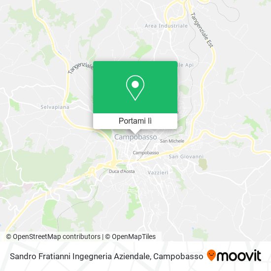 Mappa Sandro Fratianni Ingegneria Aziendale