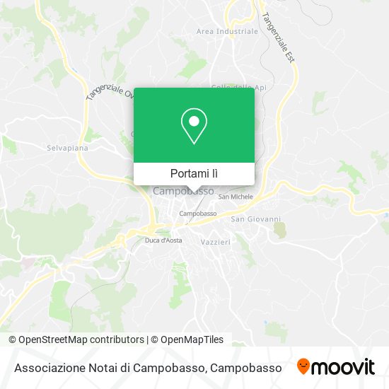 Mappa Associazione Notai di Campobasso