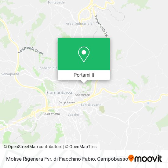 Mappa Molise Rigenera Fvr. di Fiacchino Fabio