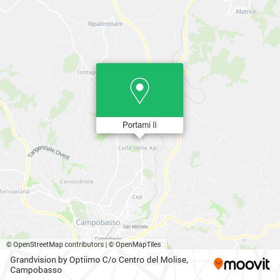 Mappa Grandvision by Optiimo C / o Centro del Molise