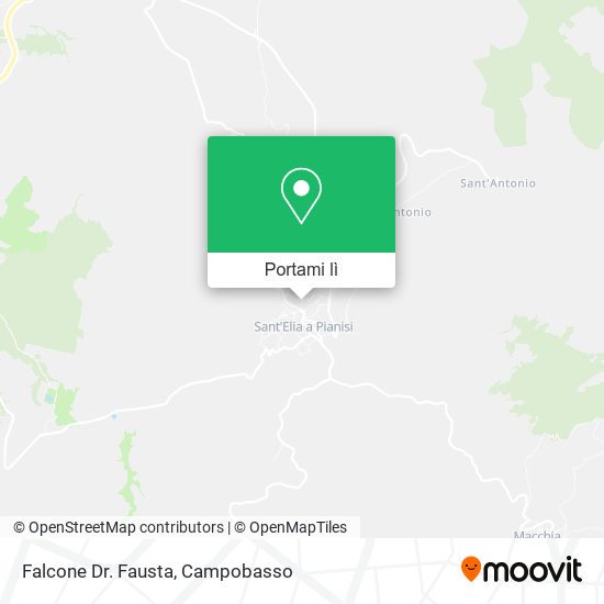 Mappa Falcone Dr. Fausta