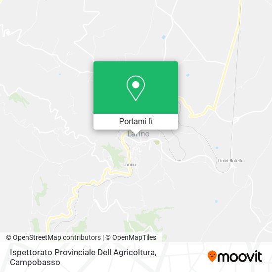 Mappa Ispettorato Provinciale Dell Agricoltura