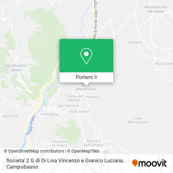 Mappa Societa' 2 G di Di Lisa Vincenzo e Gianico Luciana